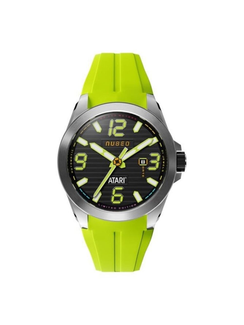NWT Nubeo Torrent Black Dial Men's Watch